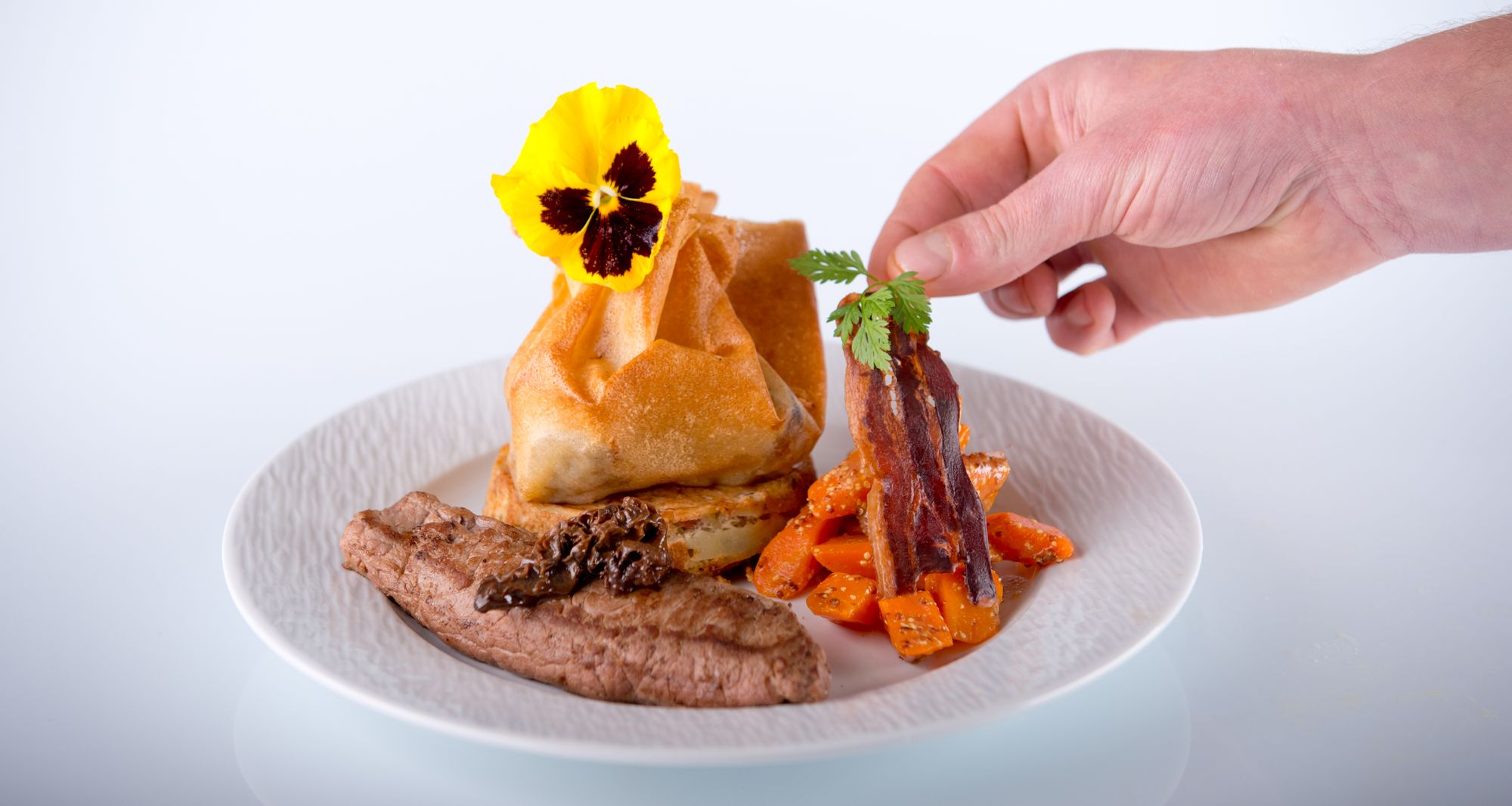 Détail viande maturée